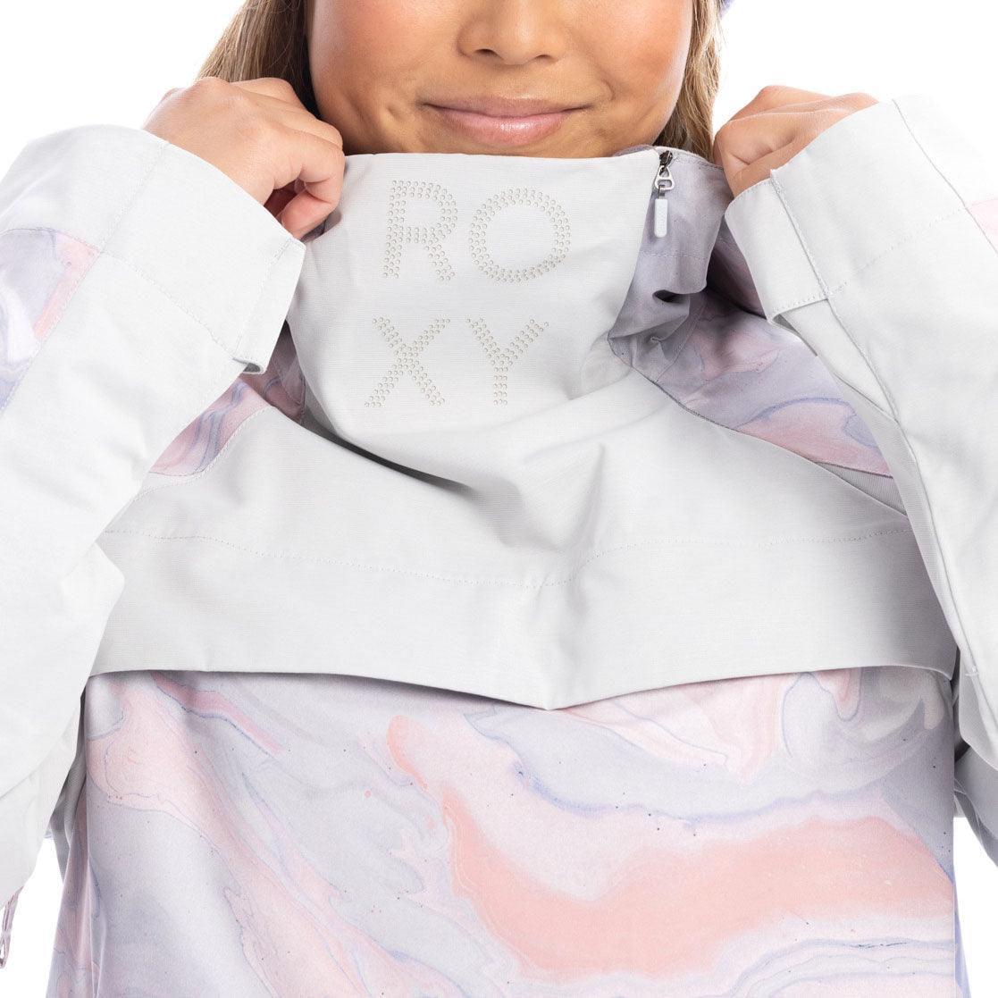 Campera Anorak Snow Roxy Chloe Kim Overhead Lila Pastel - Indy