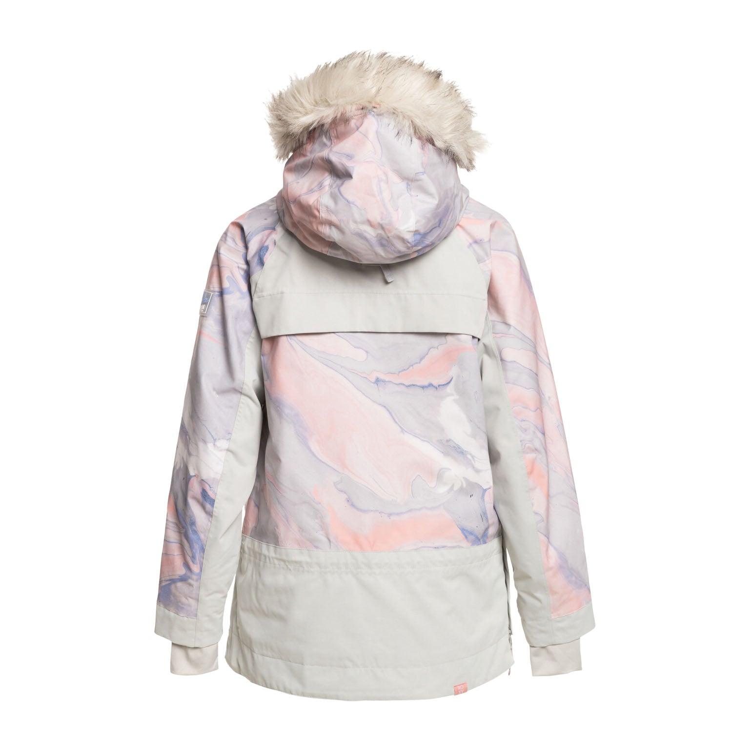 Campera Anorak Snow Roxy Chloe Kim Overhead Lila Pastel - Indy