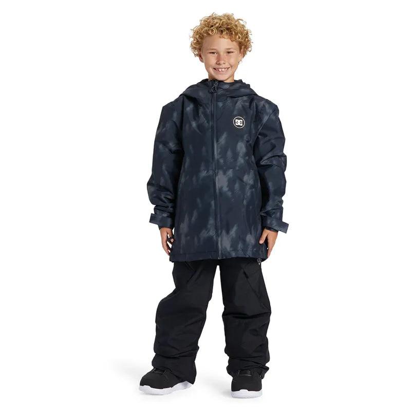 Campera Dc Snow Basis Print Niño Negro - Indy