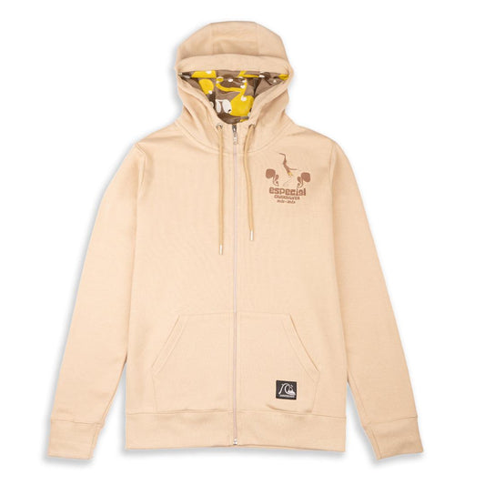 Campera Quiksilver Andy + Andy Logo Beige - Indy