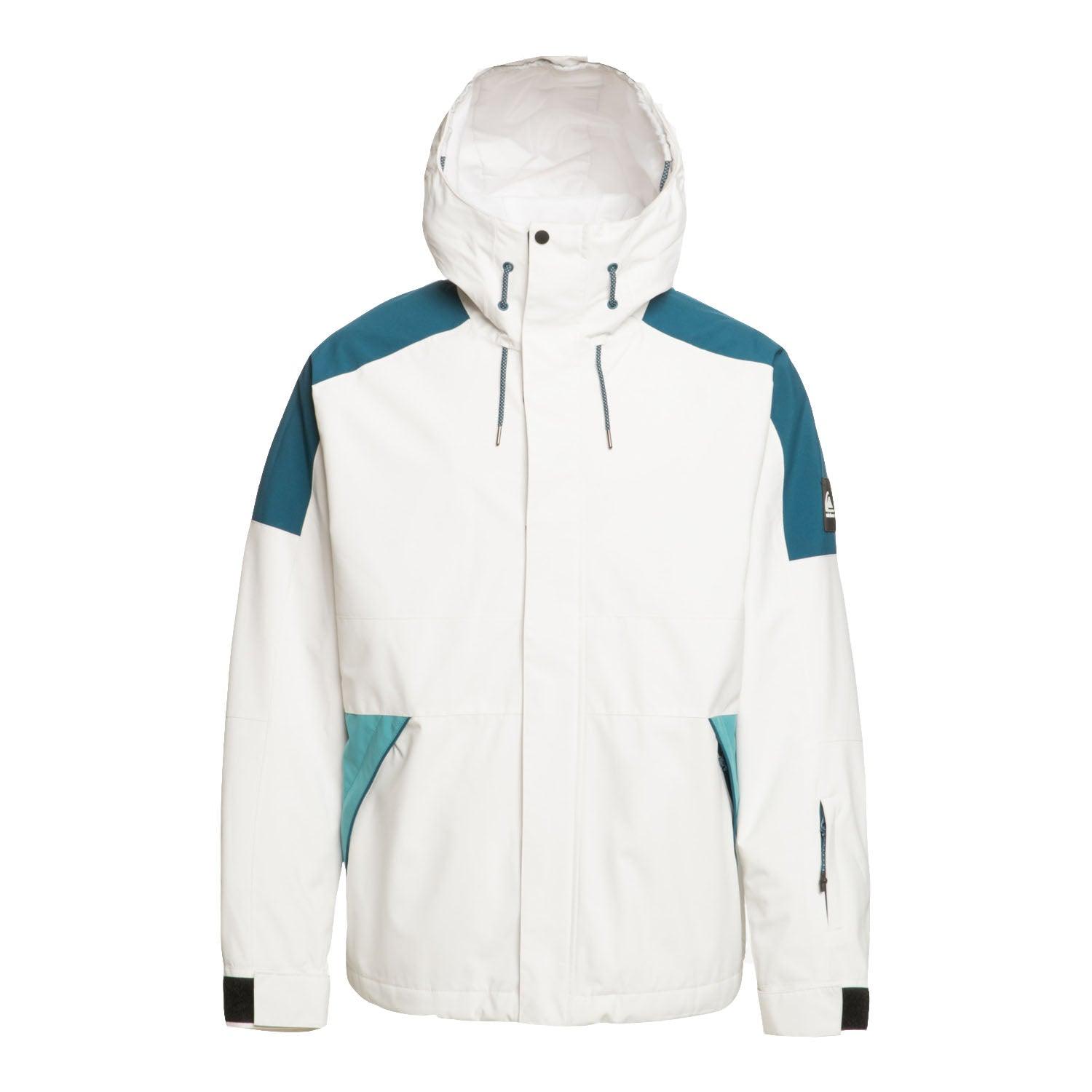 Campera Quiksilver Snow Radicalo Blanco Azul - Indy