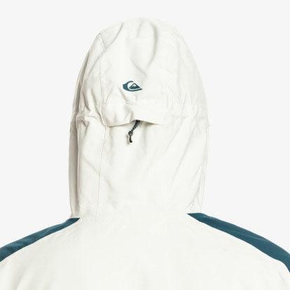 Campera Quiksilver Snow Radicalo Blanco Azul - Indy