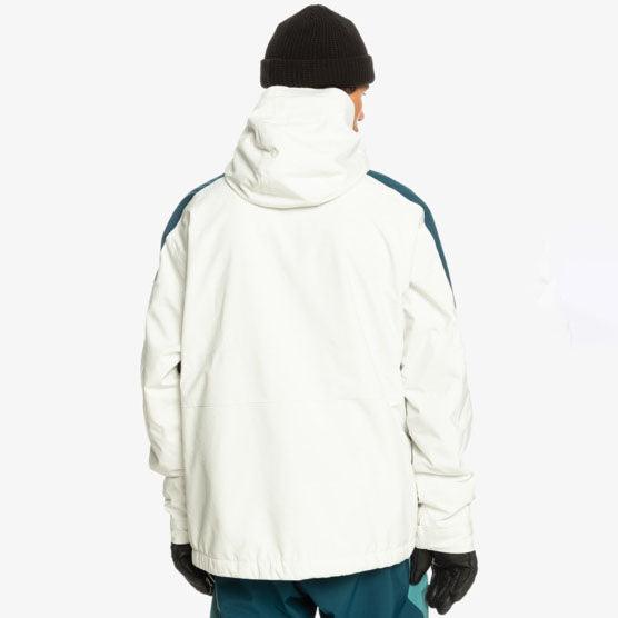 Campera Quiksilver Snow Radicalo Blanco Azul - Indy