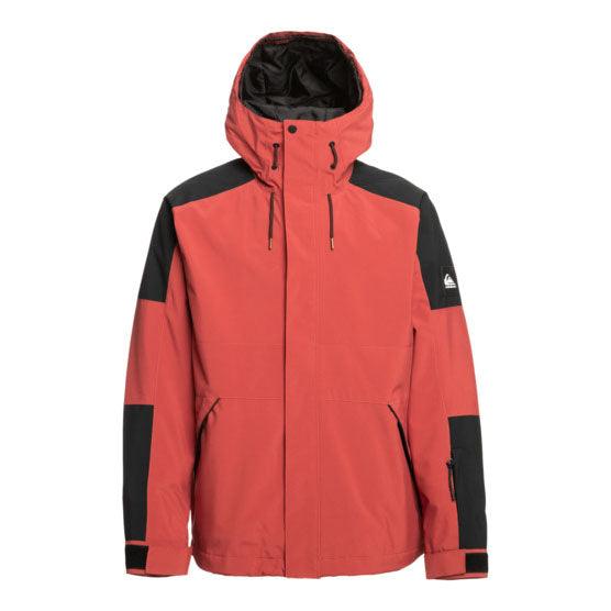 Campera Quiksilver Snow Radicalo Rojo Negro - Indy