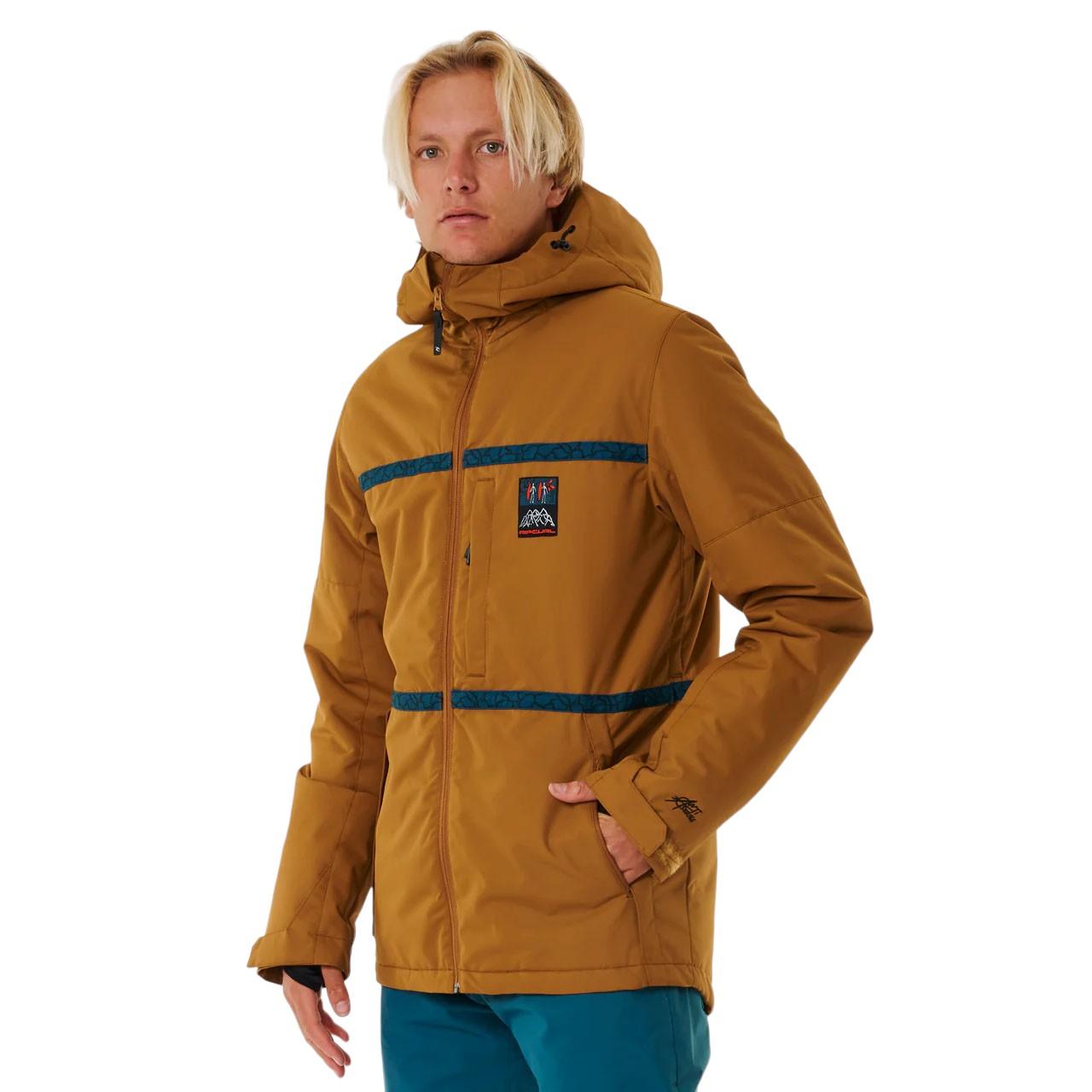 Campera Rip Curl Notch Up Marron - Indy