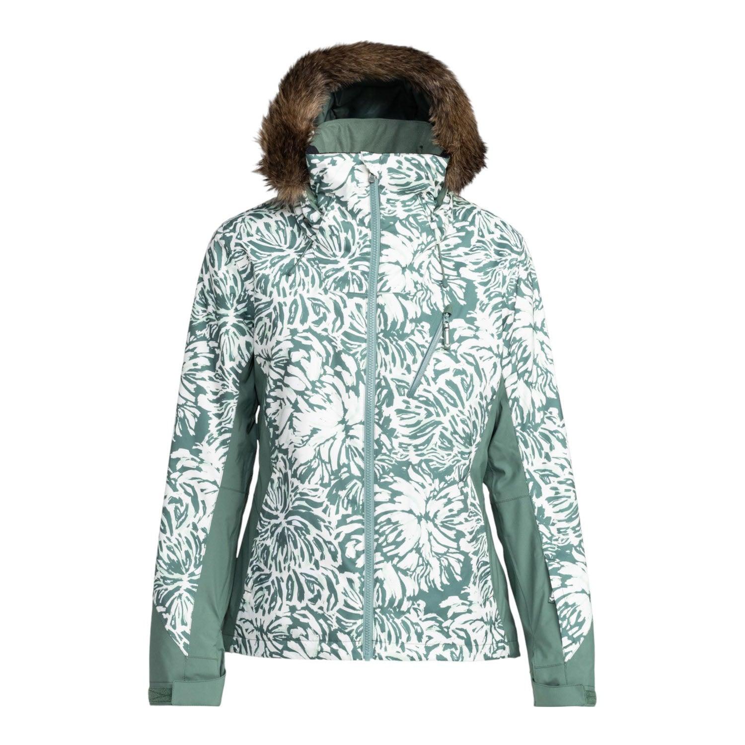 Campera Roxy Snow Jet Ski Premium Verde - Indy