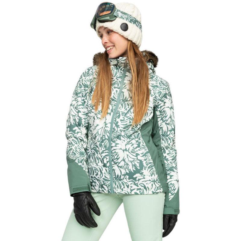 Campera Roxy Snow Jet Ski Premium Verde - Indy