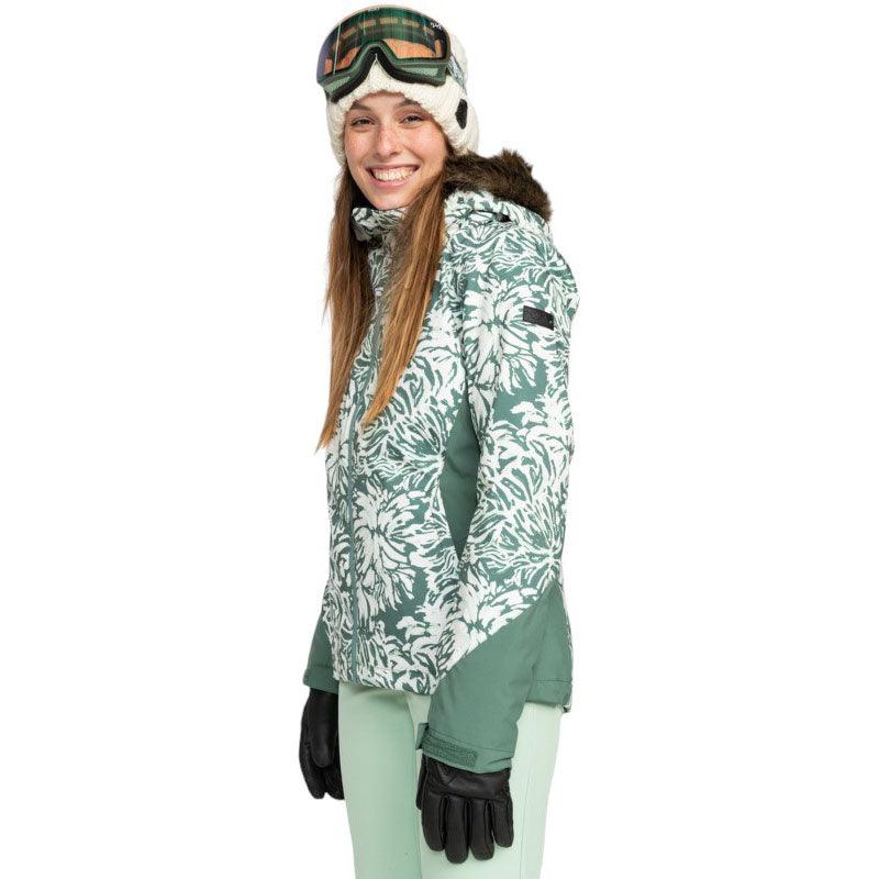 Campera Roxy Snow Jet Ski Premium Verde - Indy