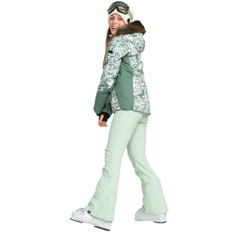 Campera Roxy Snow Jet Ski Premium Verde - Indy