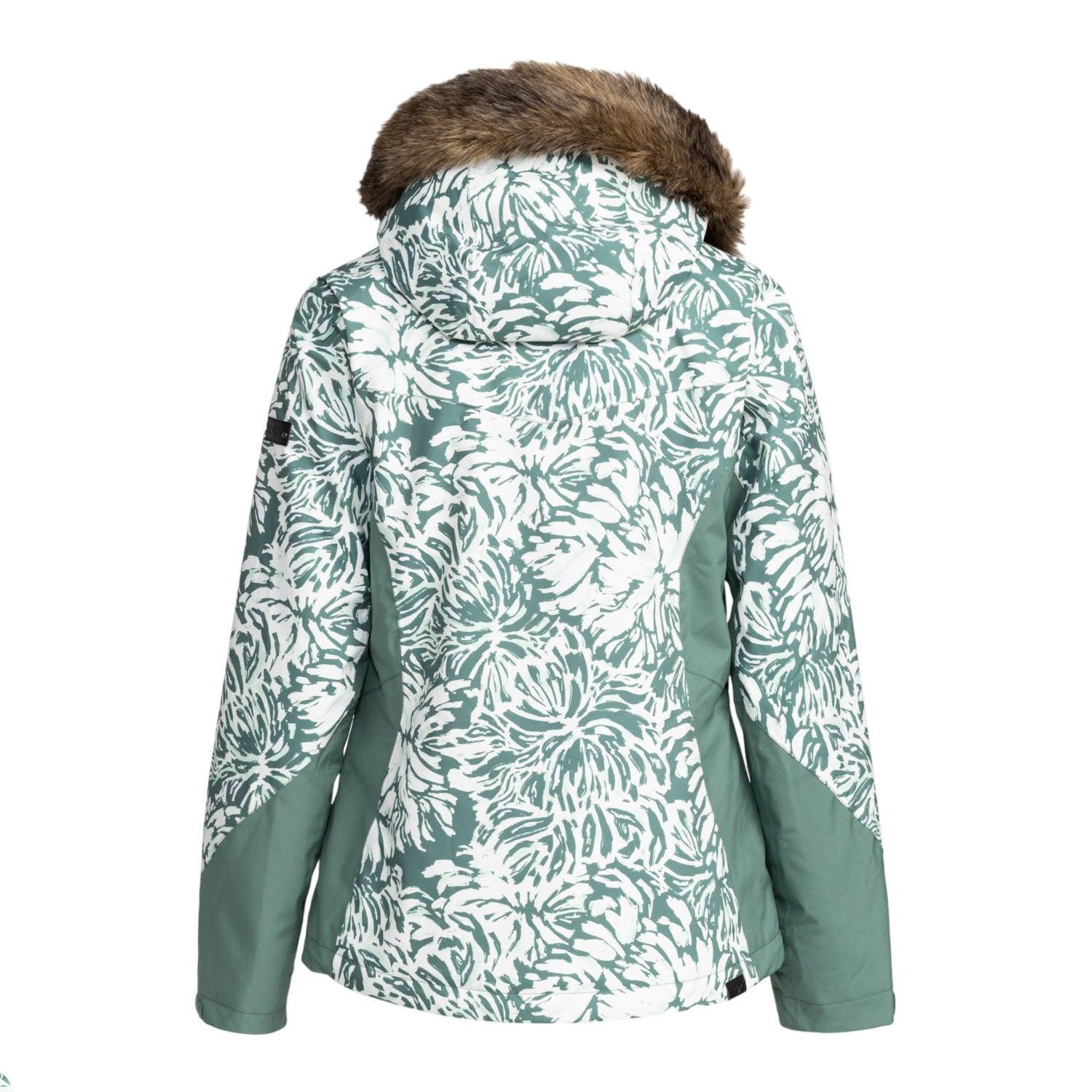 Campera Roxy Snow Jet Ski Premium Verde - Indy