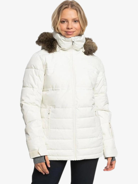 Campera Roxy Snow Quinn Blanco