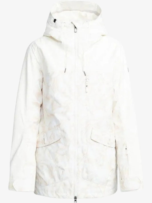 Campera Roxy Snow Stated Blanco