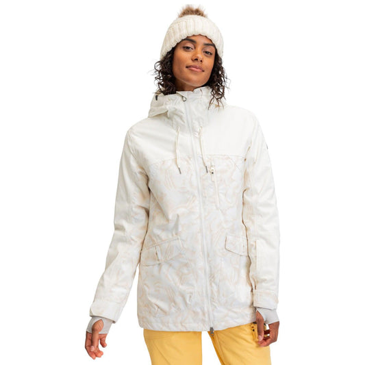 Campera Roxy Snow Stated Blanco - Indy