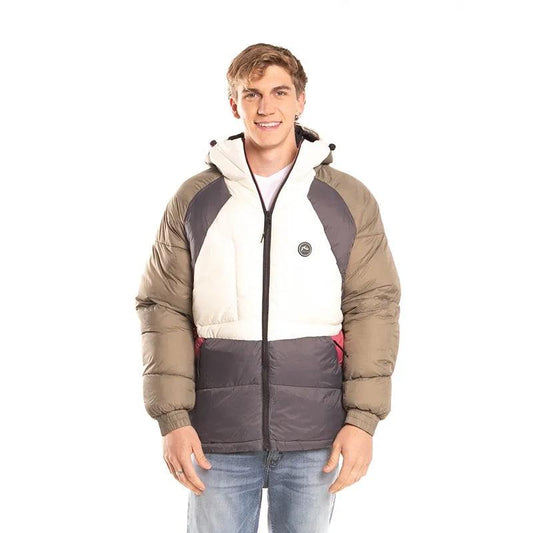 Campera Rusty Youkulet Oliva Crema Gris Oscuro - Indy