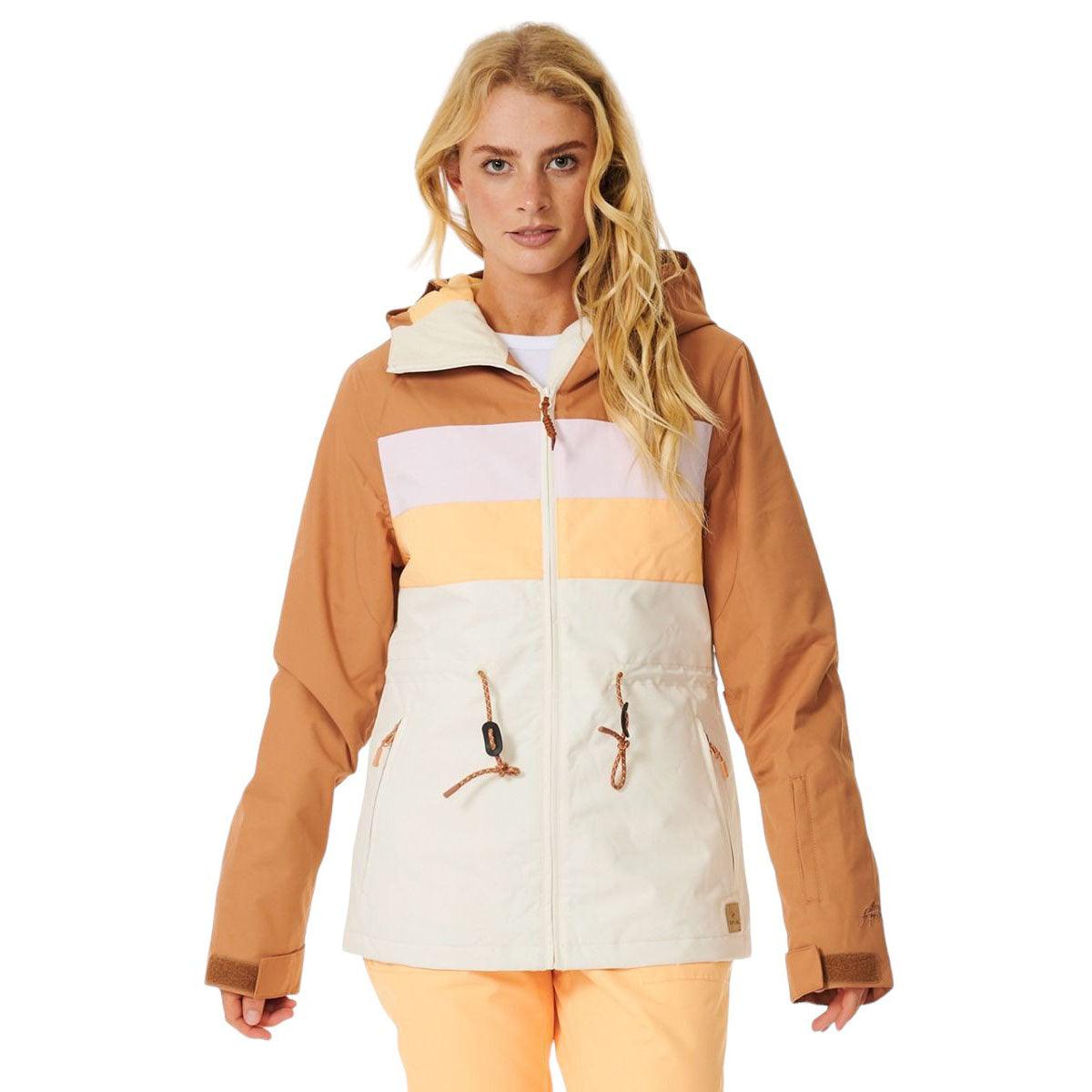 Campera Snow Rip Curl Rider Betty Marron Crudo - Indy