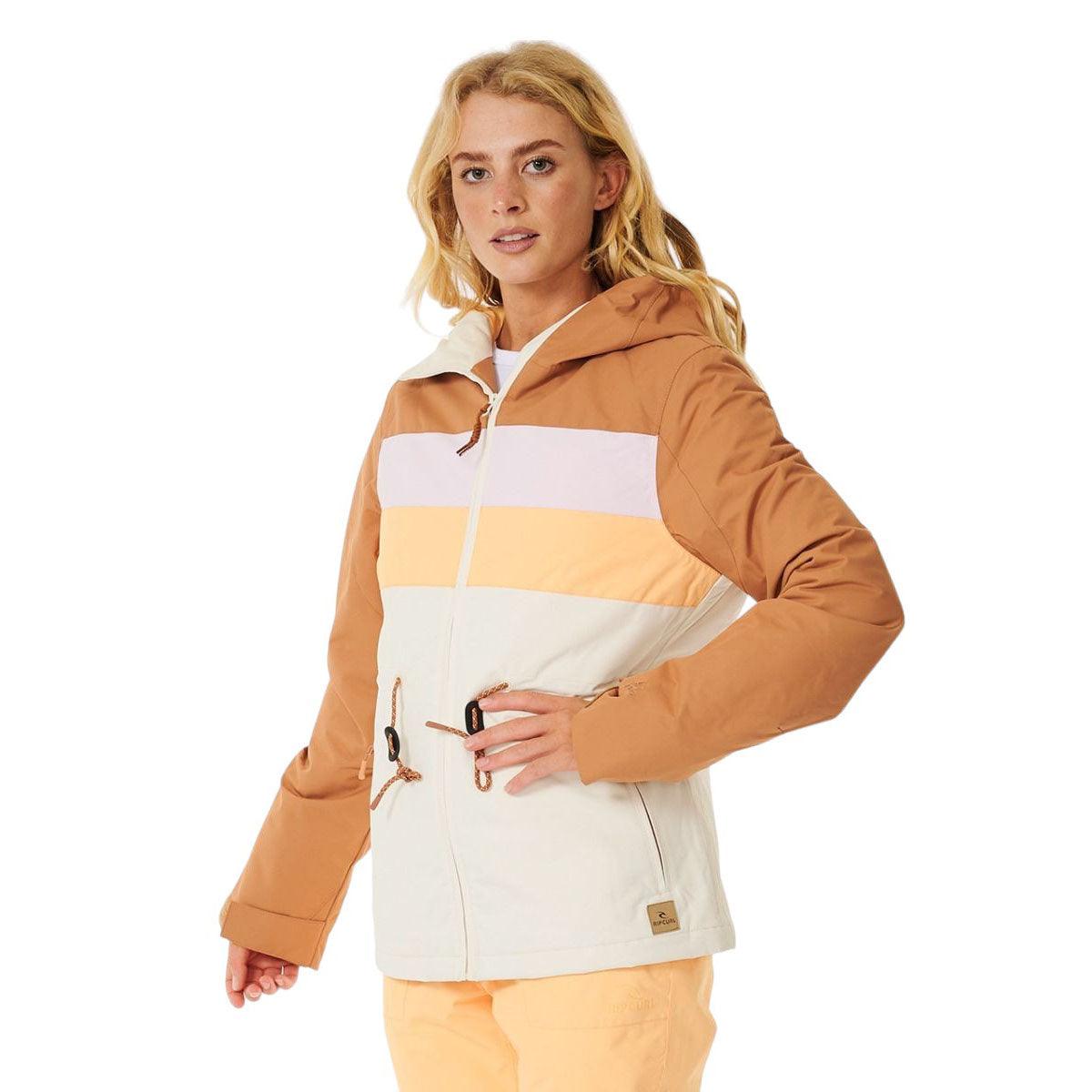 Campera Snow Rip Curl Rider Betty Marron Crudo - Indy