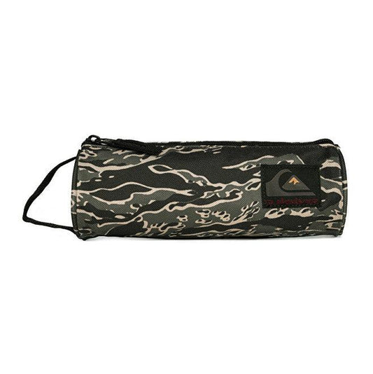 Cartuchera Quiksilver Pencilo Camuflado Verde Negro - Indy