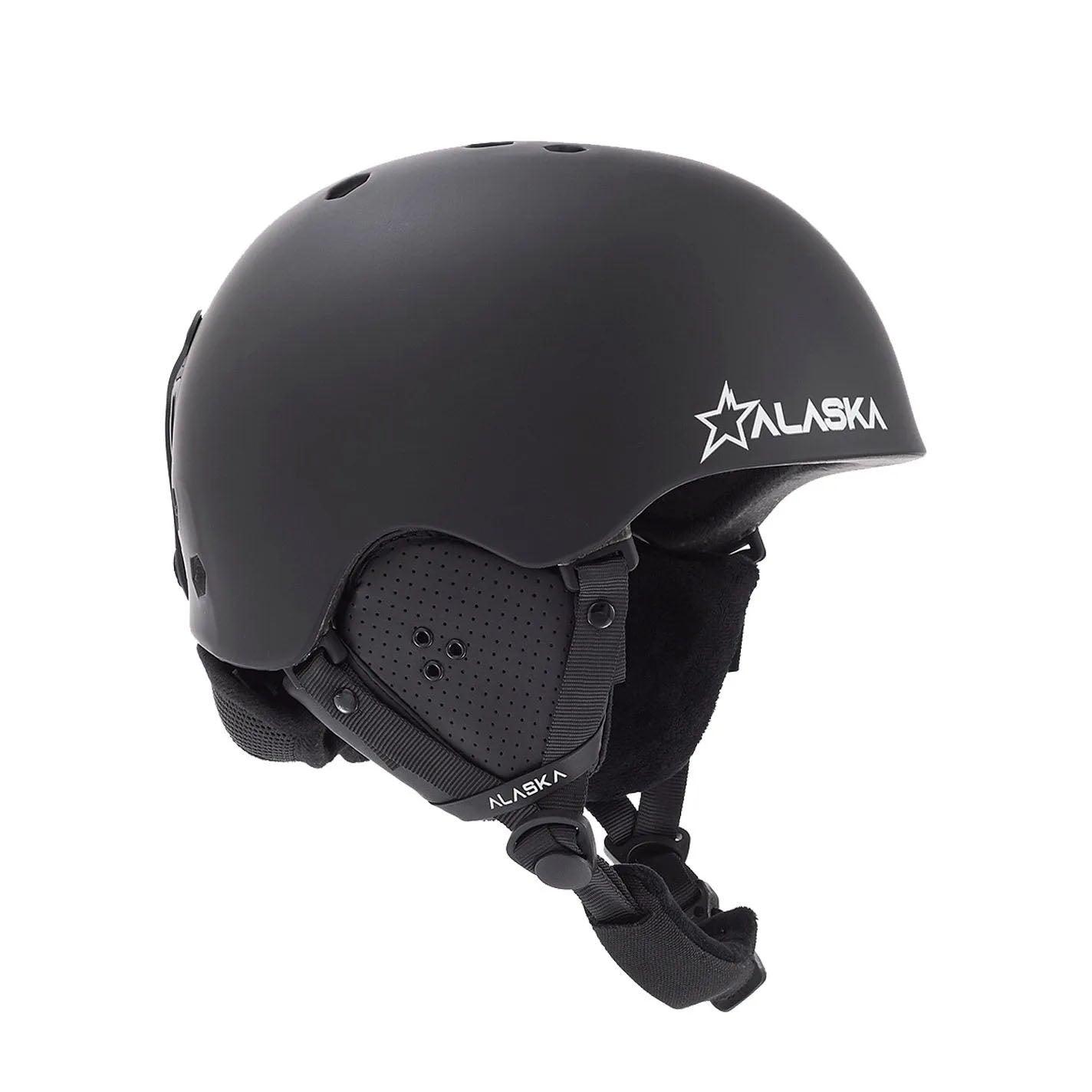 Casco Alaska Snowpark Ski Snowboard Unisex Negro - Indy