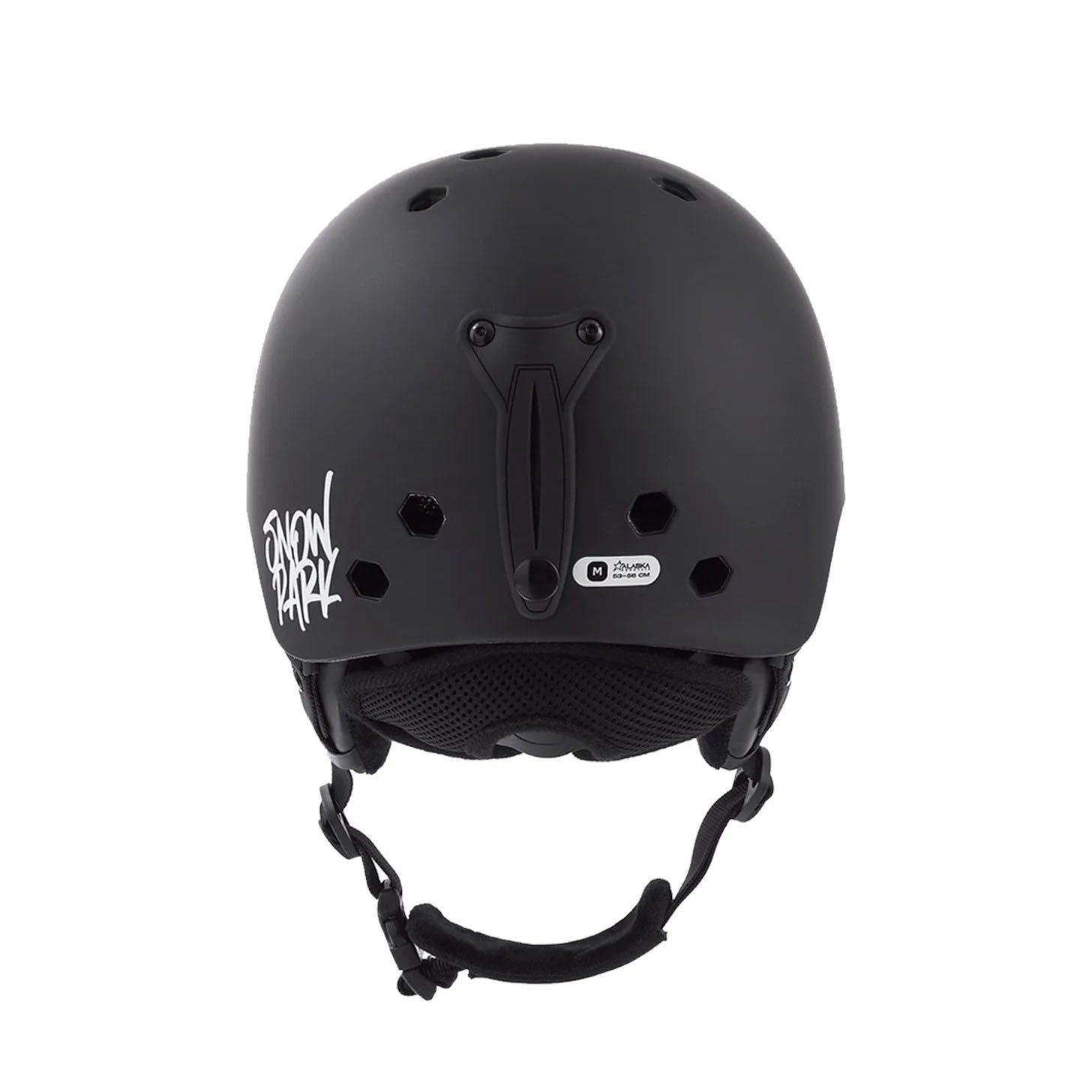 Casco Alaska Snowpark Ski Snowboard Unisex Negro - Indy