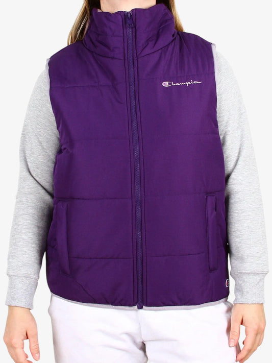 Chaleco Champion Puffer Mujer Violeta