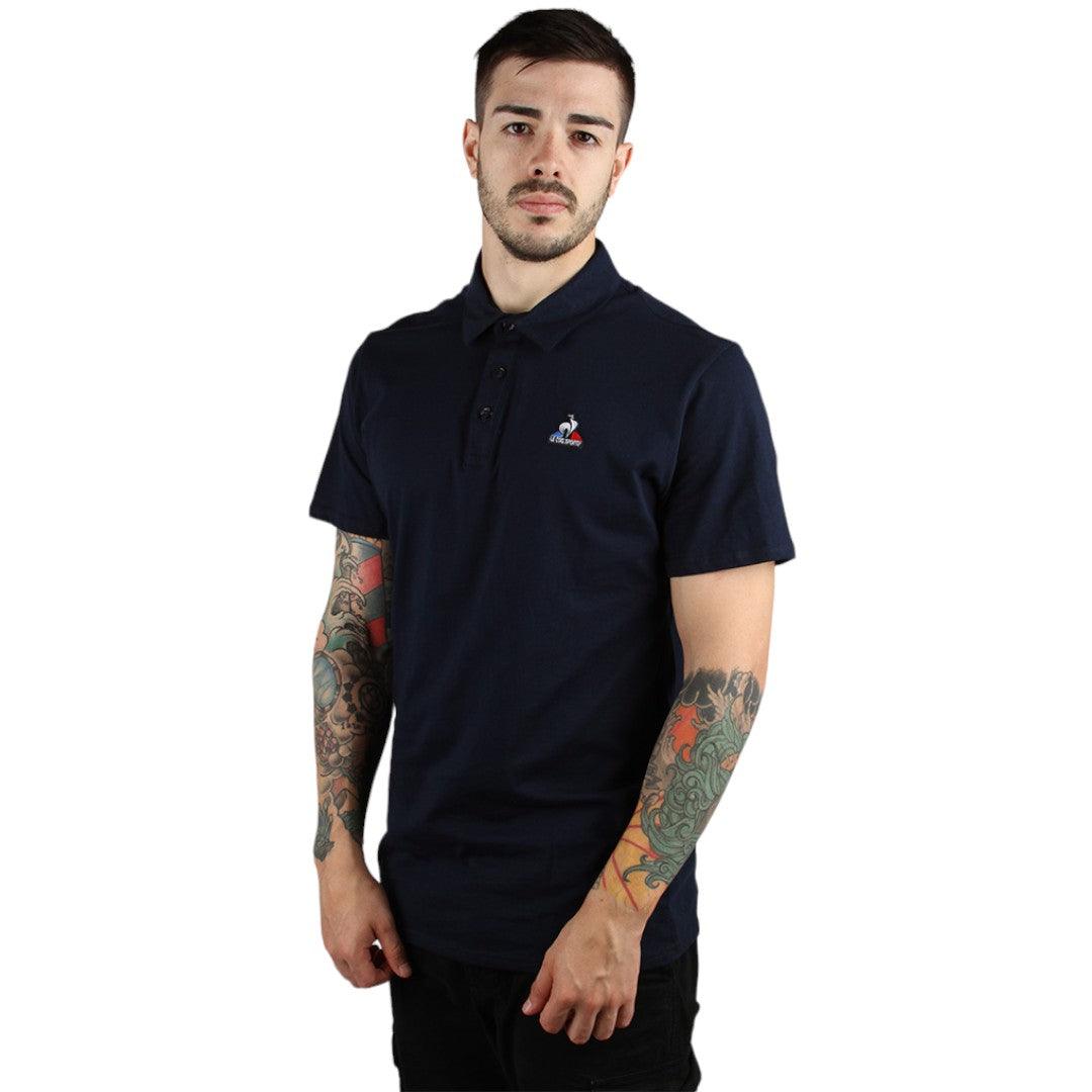 Chomba Le Coq Sportif Ess Polo Tee Azul Marino - Indy