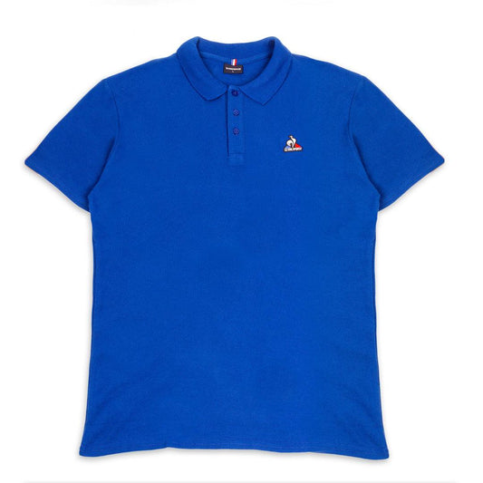 Chomba Le Coq Sportif Polo Pique Essentiel Azul Francia - Indy