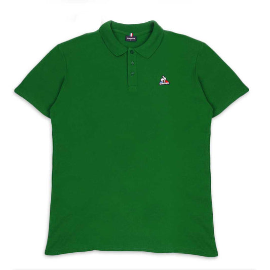 Chomba Le Coq Sportif Polo Pique Essentiel Verde - Indy