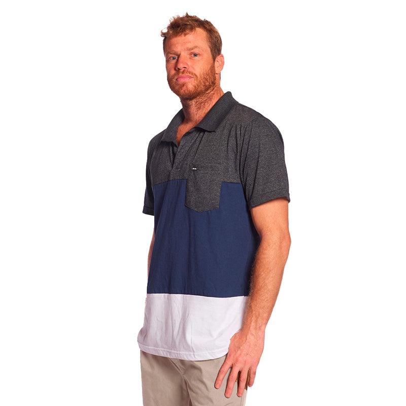 Chomba Rip Curl Std Rapture Divisions Blanco Gris Azul - Indy