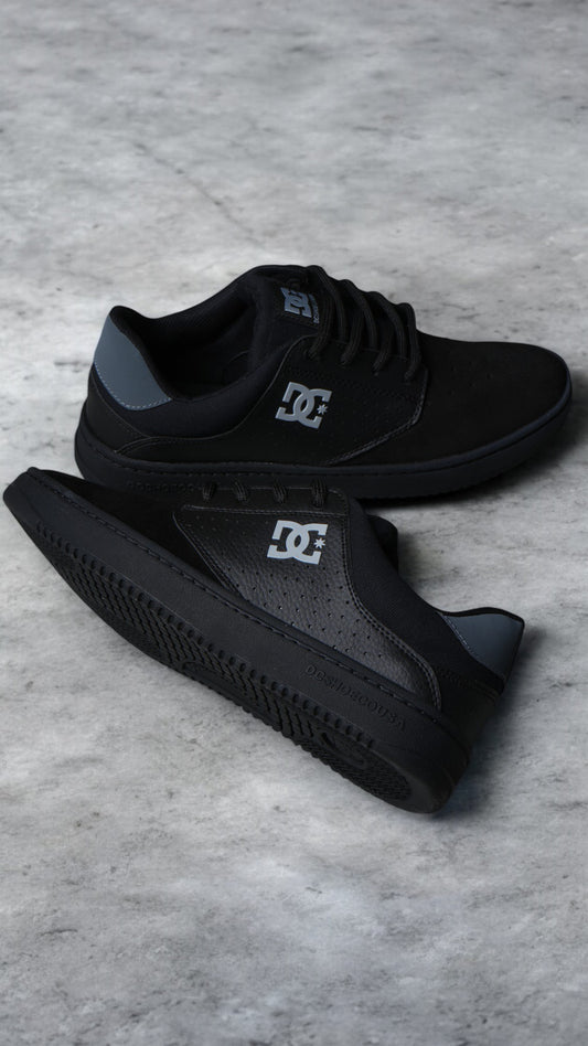 Zapatillas Dc Plaza Tc Ss Negro Negro Gris