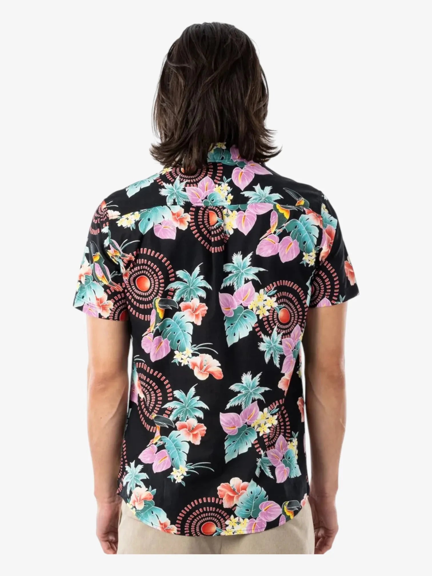 Camisa Rip Curl Tropical Negro - Indy