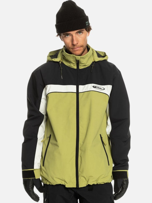 Campera Quiksilver Snow Live Wire Verde Oliva