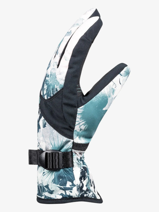 Guantes Roxy Snow Jetty Verde Camuflado - Indy