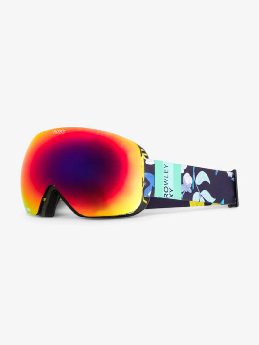 Antiparras de Nieve Roxy X Rowley Rosewood Amarillo Violeta Floreado