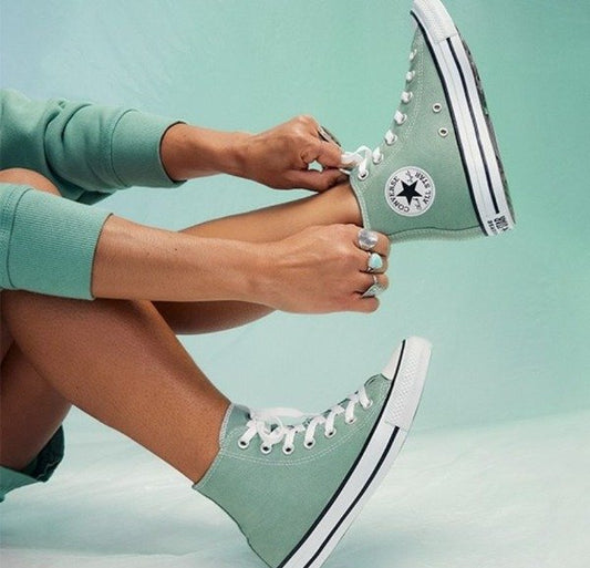 Zapatillas Converse Chuck Taylor Hi Verde Agua