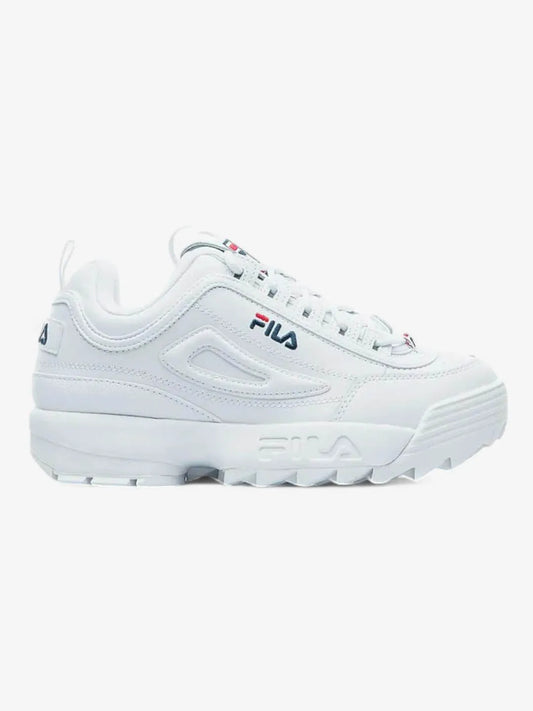 Zapatillas Fila Mujer Disruptor II Premium Blanco