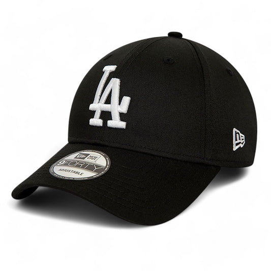 Gorra New Era Los Angeles Dodgers MLB Side Patch 9FORTY Negro Azul