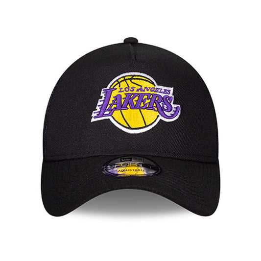 Gorra New Era Los Angeles Lakers 9FORTY Aframe Negro Amarillo