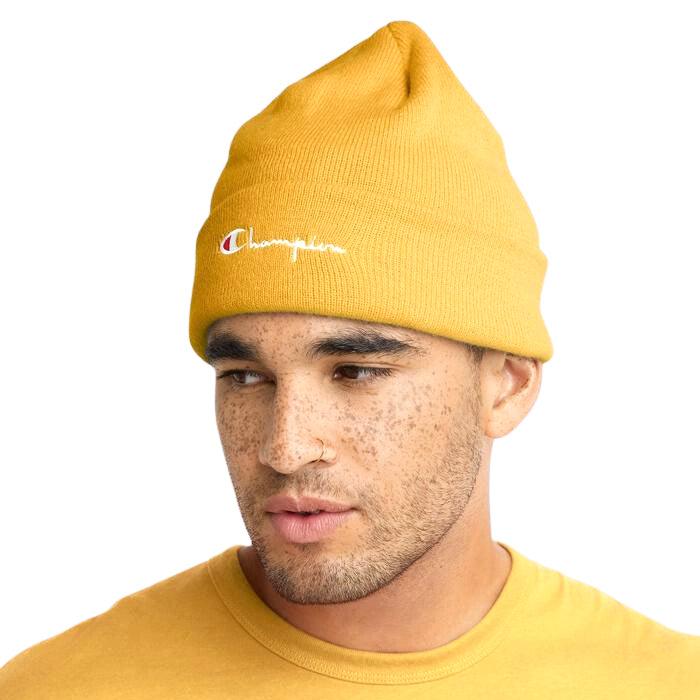 Gorro Champion Logo Amarillo - Indy