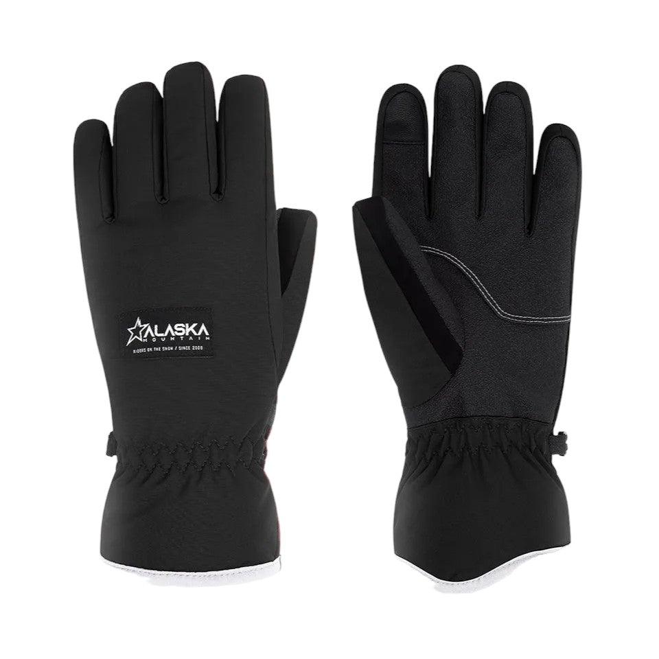 Guantes Snow Alaska Lotus Mujer Negro - Indy