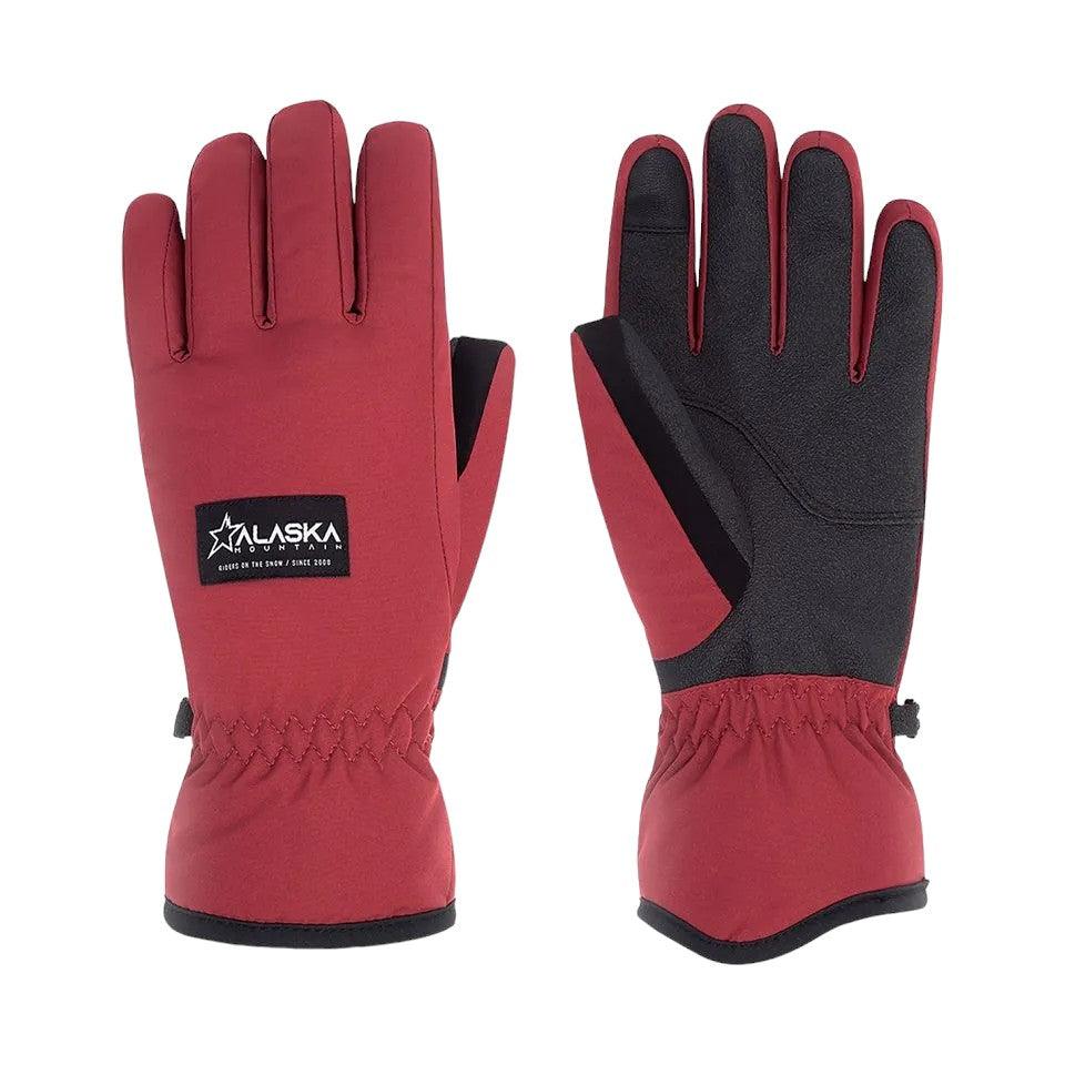 Guantes Snow Alaska Lotus Mujer Rojo - Indy