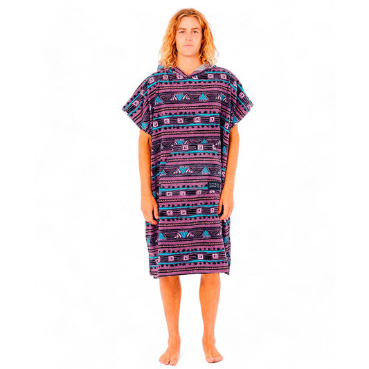 Poncho Rip Curl Hood Print Uva