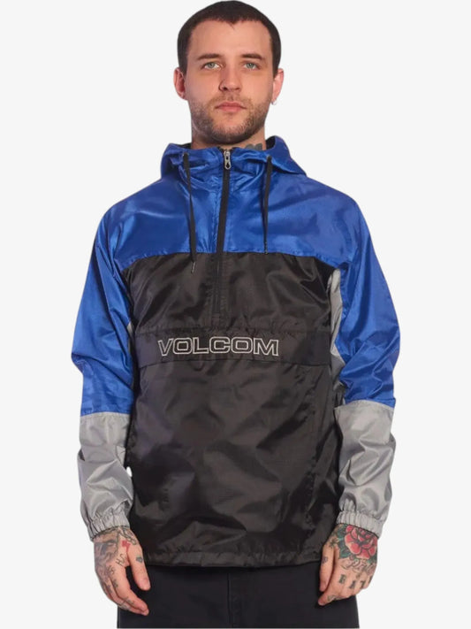 Anorak Volcom Fezz Azul Negro