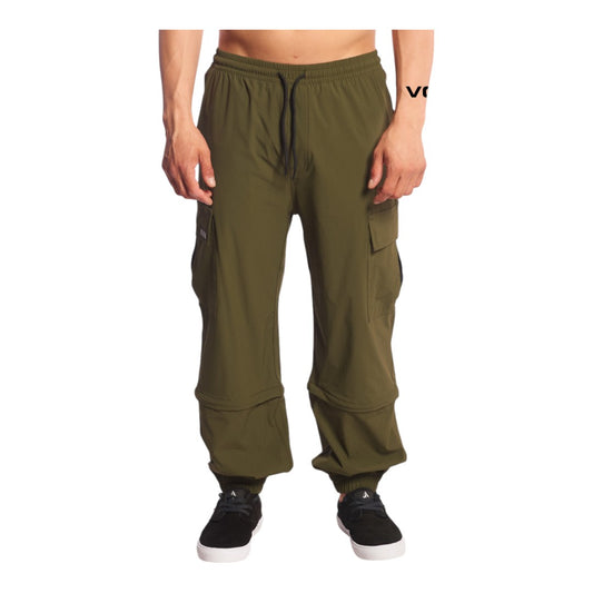 Pantalon Cargo Volcom Ripstop Desm Fisher Verde