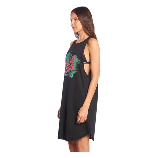 Vestido Santa Cruz Dragon Dot Negro-INDY