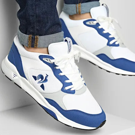 Zapatillas Le Coq Sportif Lcs R500 Blanco Azul