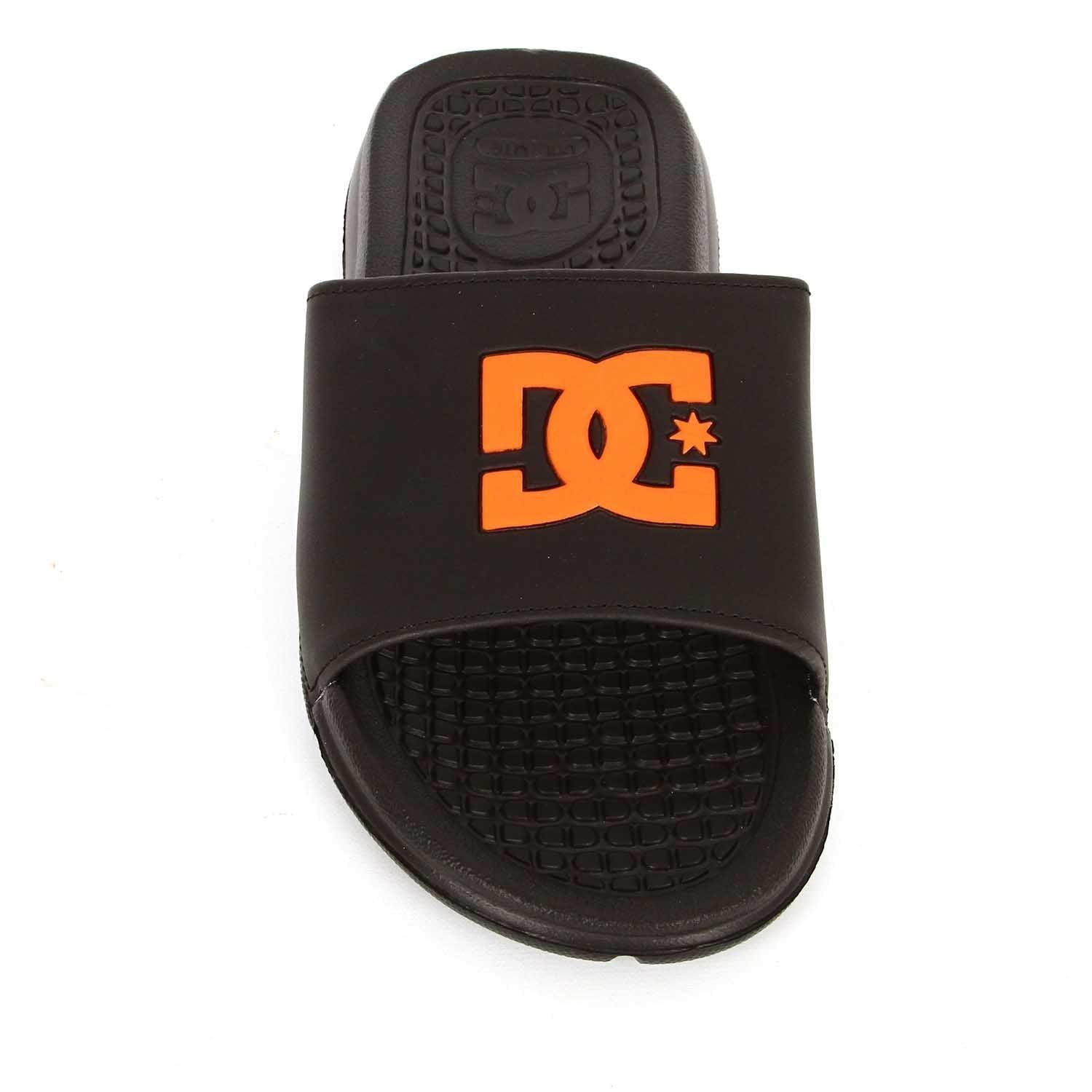 Ojota Dc Bolsa Negro Naranja - Indy