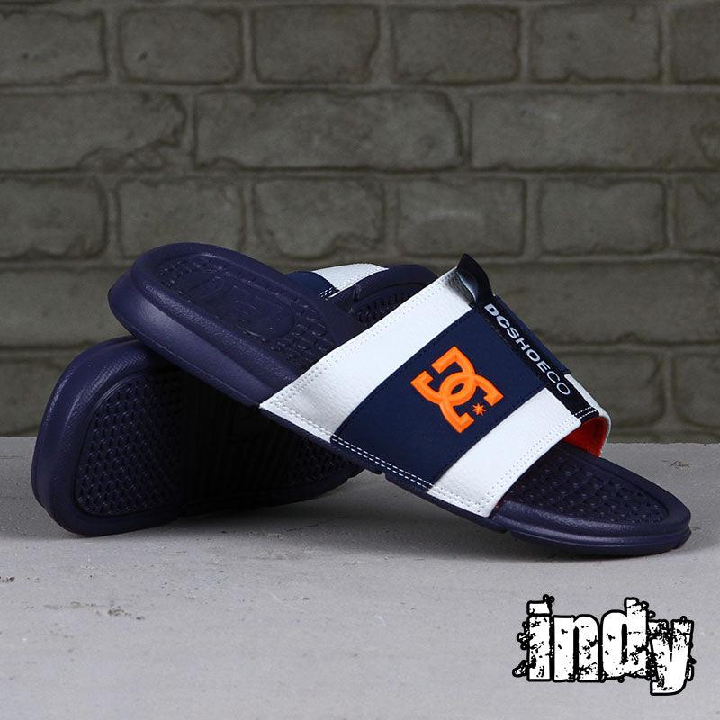 Ojota Dc Lynx Slide Azul - Indy