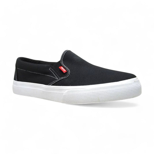 Zapatillas Reef Maui Slip On Negro Blanco