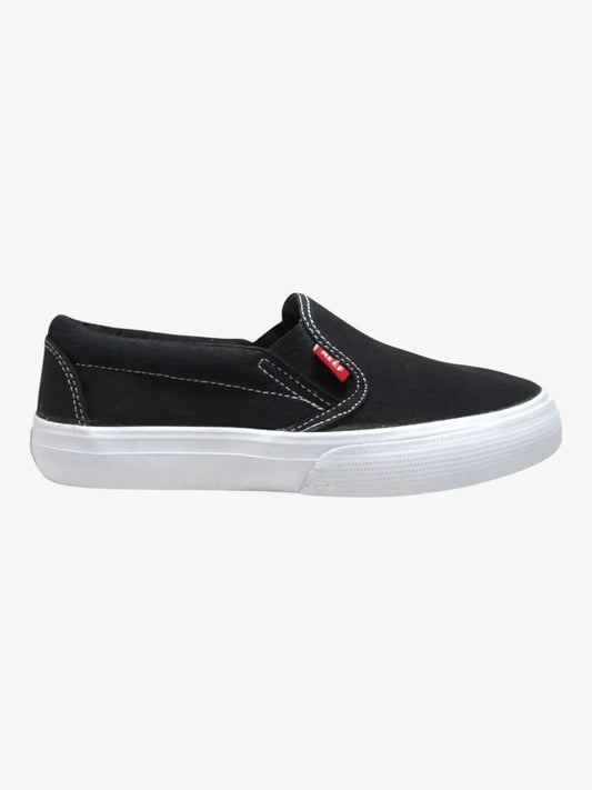 Zapatillas Reef Maui Slip On Negro Blanco