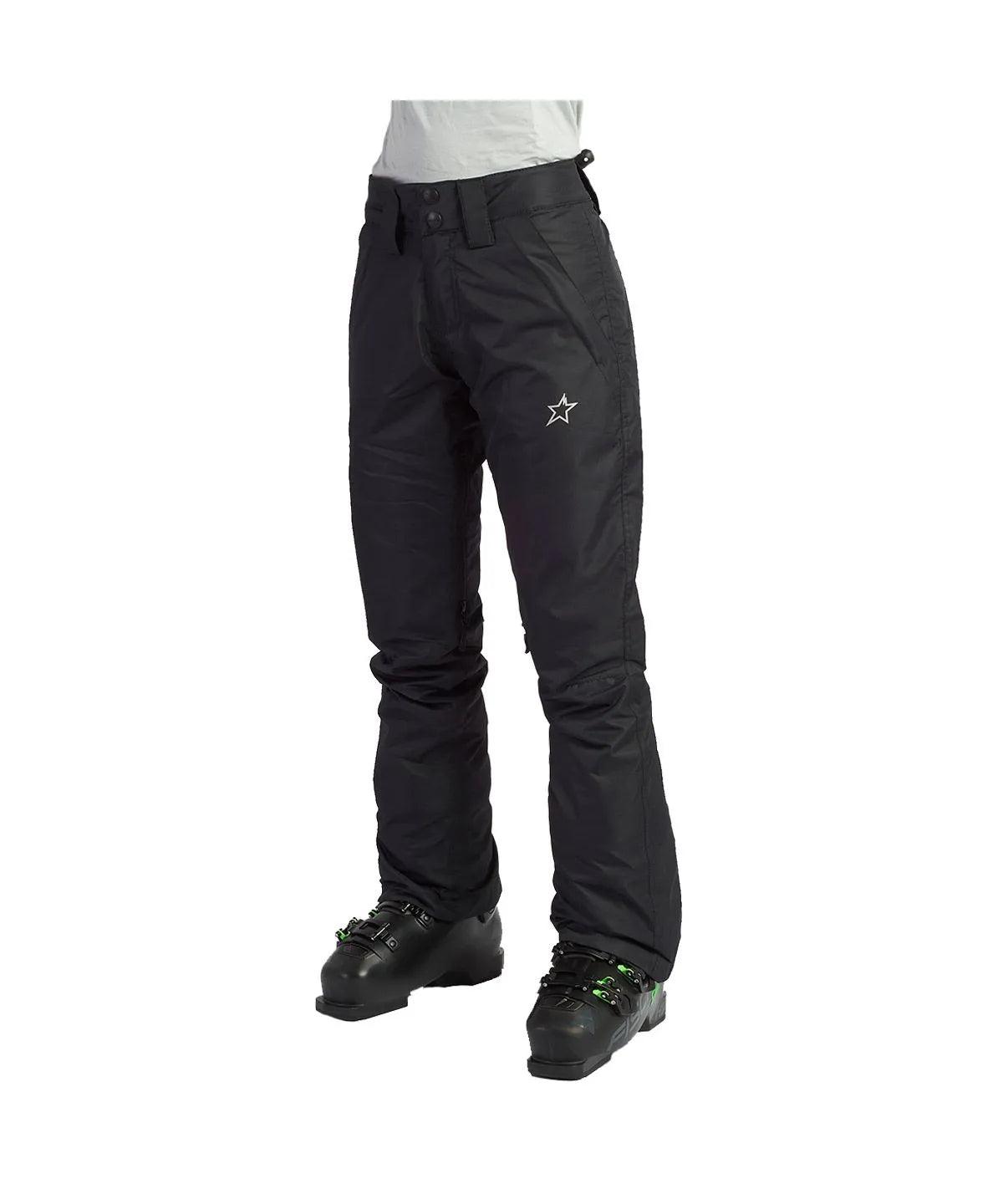 Pantalon Alaska Snow Mujer Amancay 8k Negro - Indy